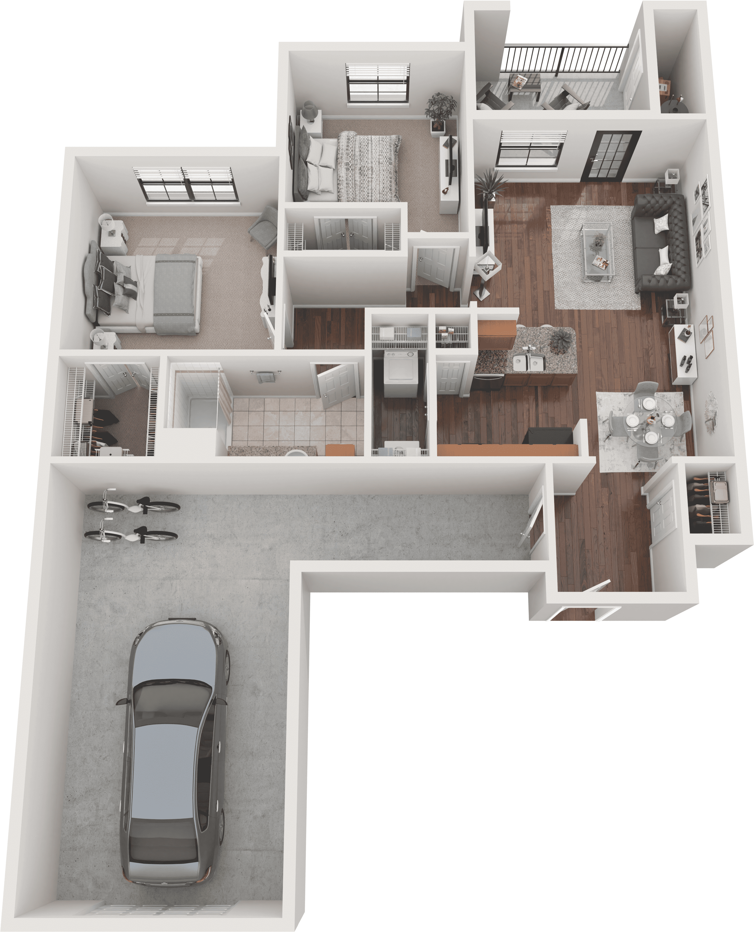 Aurora - Cottage floor plan