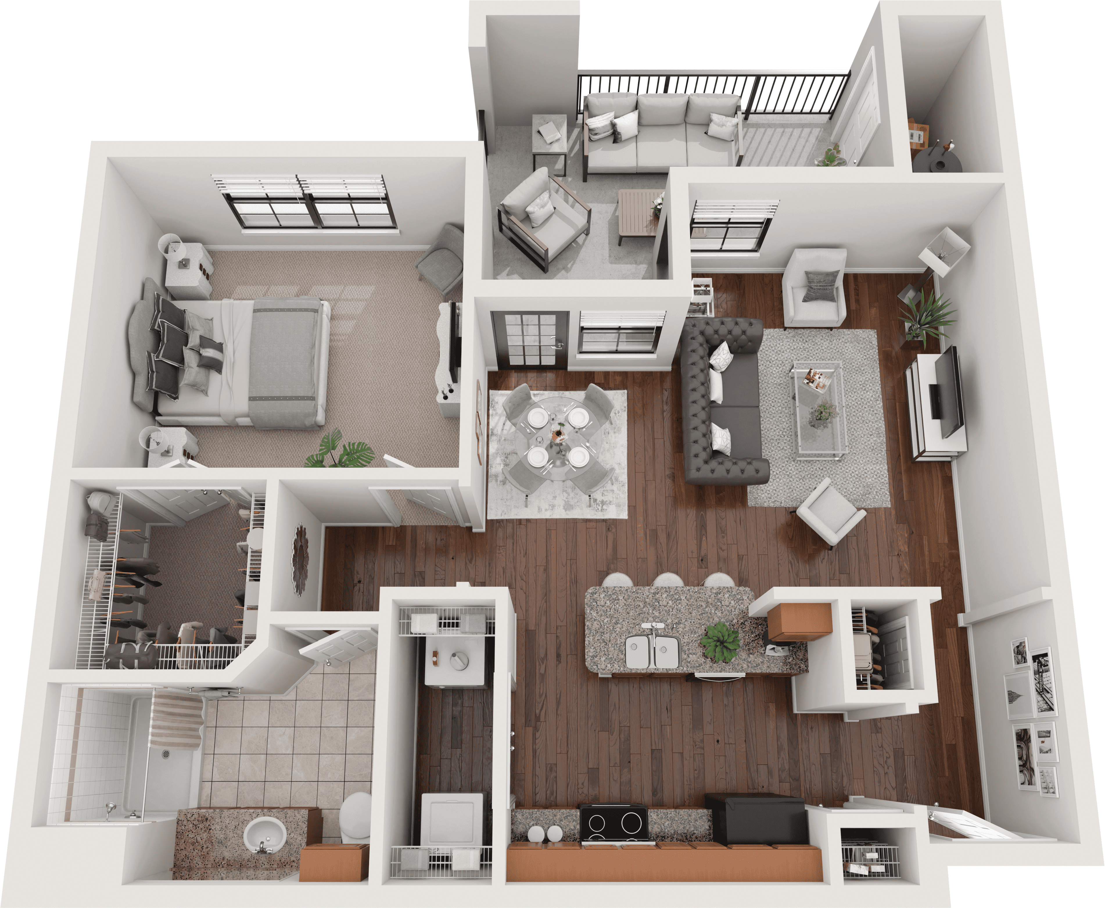 Monte Vista - Cottage floor plan